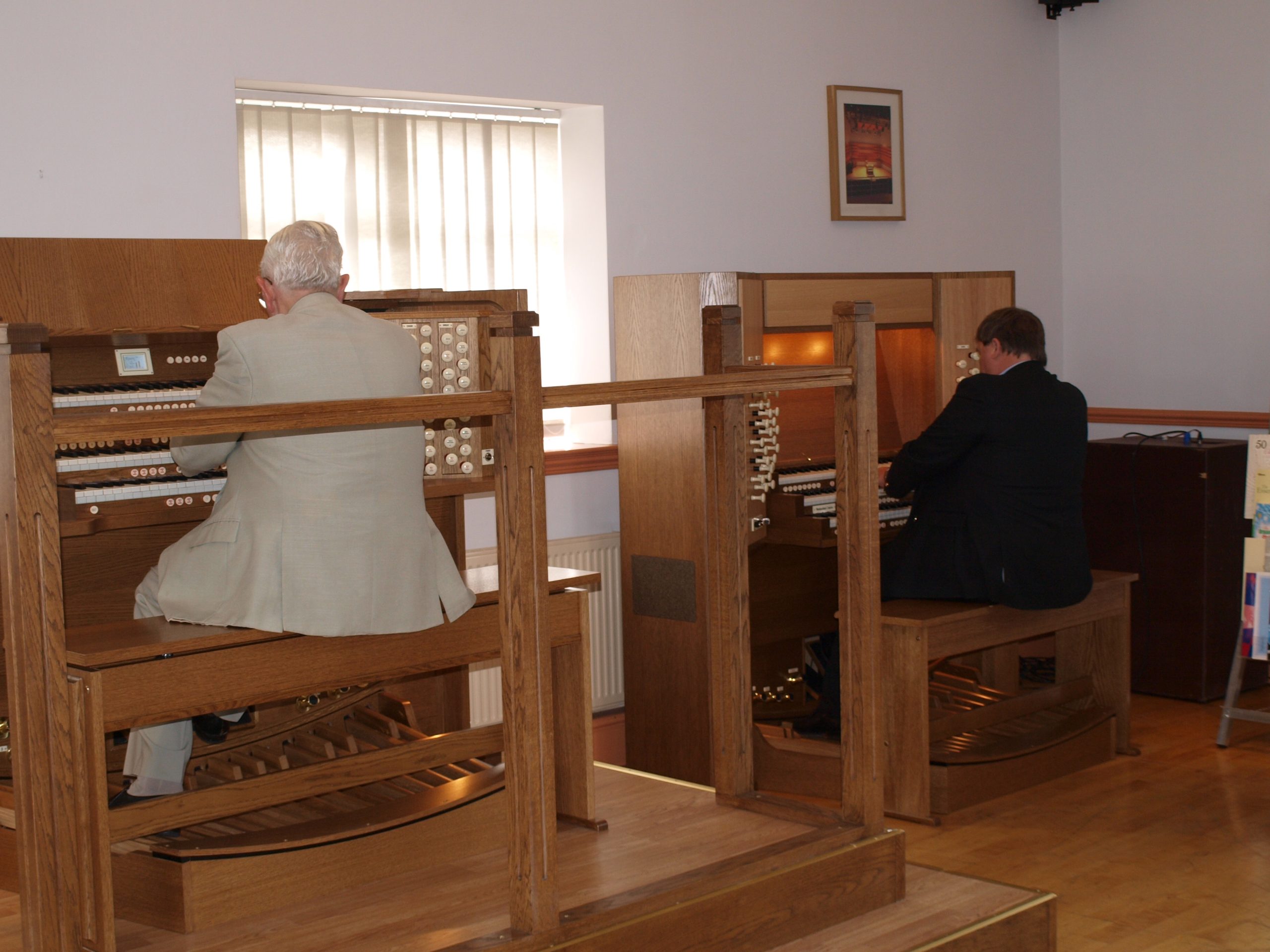 Noel Rawsthorne and Ian Tracey at Autumn Shades Concert - Church Organ ...