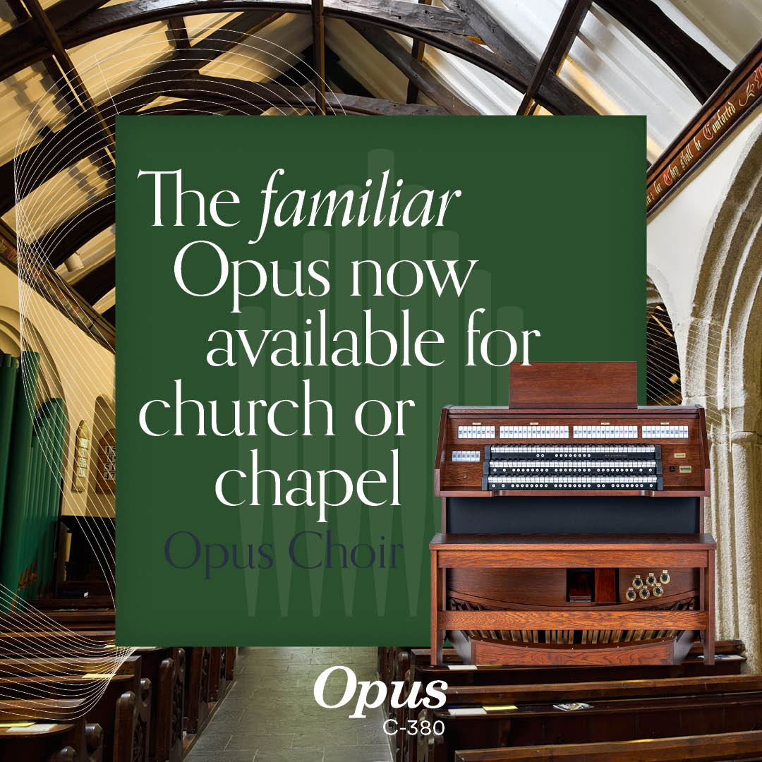 New Opus Choir organs with external speakers available from Johannus ...